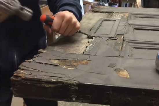 Plumas Lake-wooden-door-repair